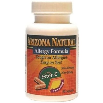 Allergy Formula Arizona Natural Ester-C 60 Capsules