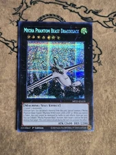 Yugioh Mecha Phantom Beast Dracossack MP25-EN135 1st Ed Prismatic Secret Rare NM
