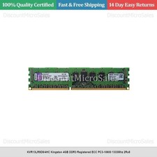 KVR13LR9D8/4HC Kingston 4GB DDR3 Registered ECC PC3-10600 1333Mhz 2Rx8
