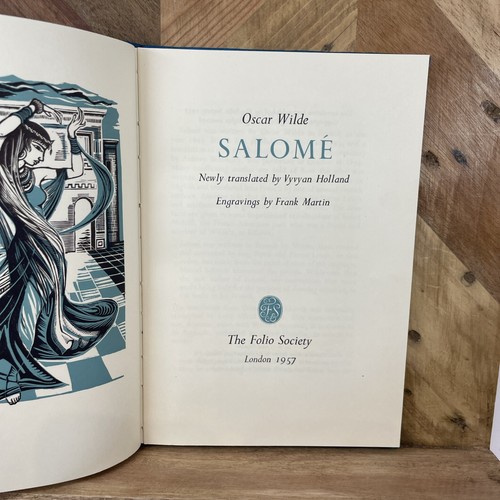 Folio Society - Salmone Oscar Wilde 1957 Slip Case Hard Backed - Picture 8 of 17
