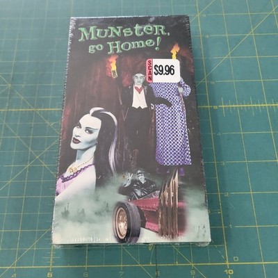 Munster Go Home VHS Movie Halloween Fred Gwynne George Barris Cars Sealed New