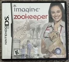 Imagine: Zookeeper (Nintendo DS, 2009) Complete with Case & Manual