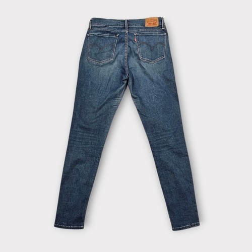 Levi's 710 Women's Super Skinny Jeans Size 28 Blue Slim Denim Stretch Low Rise - Picture 3 of 11