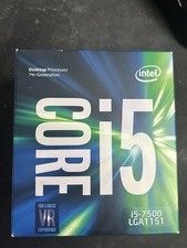 Intel Core i5-7500 Processor 3.4 GHz, 4 Cores, LGA 1151 - SR335