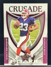 Marshawn Lynch | 2007 Leaf Rookies & Stars #RC-4 | Rookie Crusade Purple /25  🔥