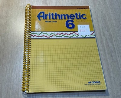 Abeka - Arithmetic 6 - Answer Key