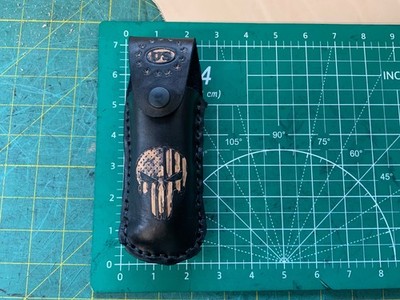 Handmade Leather Folding Knife/ Double/Single  Stack Magazine Pouch