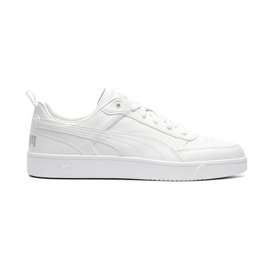 PUMA Dribble Lace Up  Mens White Sneakers Casual Shoes 40032608
