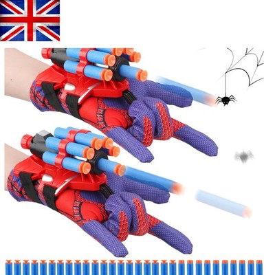 Spannendes 2er-Pack Spinnennetz Shooter Spielzeug für Kinder 3-10 - keine Batterien erforderlich!