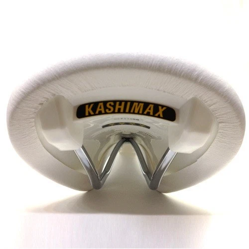 Selle KASHIMAX AERO Custom PADDED BLANCHE Fixed Gear Track Bike Road Japan NEUVE - Photo 3/3