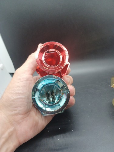 SET OF 4 LANTERN SHAPED VINTAGE DIORAMA PLASTIC CHRISTMAS ORNAMENTS As Is - Picture 9 of 9