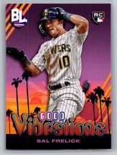 2024 Topps Big League #GV-10 Sal Frelick Good Vibrations