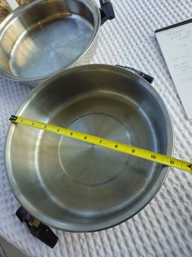 New Era T304 Stainless Steel 5 Ply Al-Core USA Saucepan with Dome Lid / 2nd Pan - Picture 8 of 9