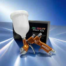 Gold Nozzle Tool Pistol Spray Gun Paint Cars LITE TE20/110