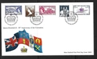 New Zealand SC# 1869-1873 Queen Elizabeth Coronation , 50th Anniversary FDC.