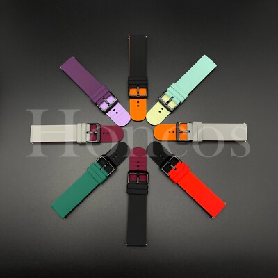 20 MM Color Rubber Watch Band Strap Fits For Swatch X Omega Mission on Jupiter