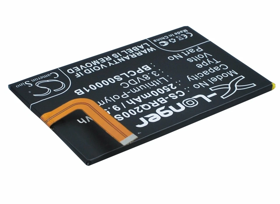 Batería 2500mAh para BlackBerry Classic,Kopi,Q20,SQC100,1ICP4/59/93,BPCLS00001B Foto 3 de 4