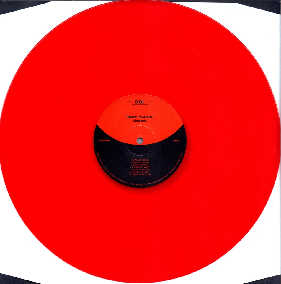 Charade, Henry Mancini OST, Brand new, 180gm vinyl pressing, - Image 4 of 4