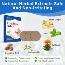 Tinnitus Comfort Patches 10pcs - Soothing Ear Stress  Pressure Relief, Natural