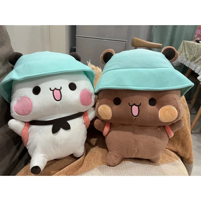 Kawaii Squishy Stuffed Animals Toys Bubu And Dudu Panda Bear Dolls Soft And  Cuddly Pillow For Kids Room Decor And Childrens Day Gifts From Meck, $14.57