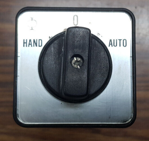 (0029) Kraus & Naimer Wahlschalter Hand - 0 - Automatik - Bild 1 von 11