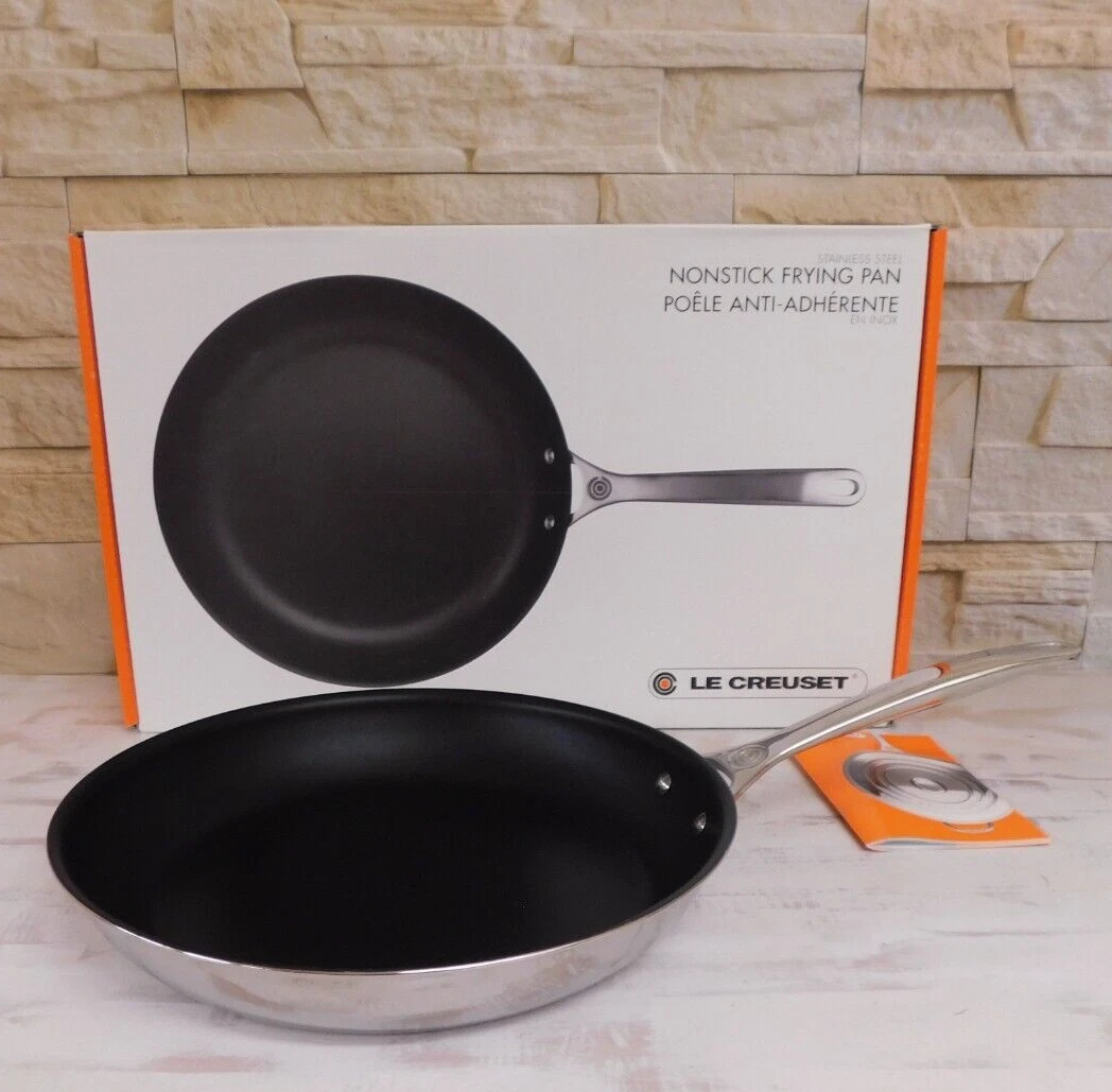 Le Creuset Tri-Ply Stainless Steel Nonstick Fry Pan - Thumbnail 4