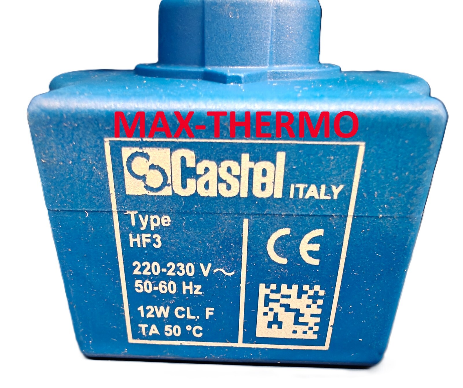 CASTEL SOLENOID VALVE COIL HF3 9320/RA6 REPLACE HM3 FOR 220-230V 12W