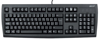 ACER PORTUGUESE PS/2 WIRED QWERTY KEYBOARD KB.PS203.052 KB-2971