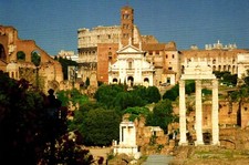 Roman Forum Rome Italy Postcard