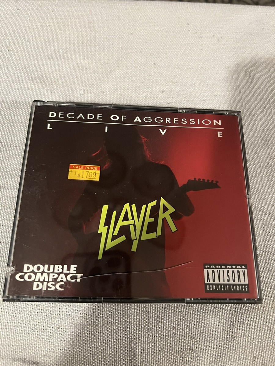洋楽 SLAYER DECADE OF AGGRESSION LIVE Amazon.com: Live: Decade Of Aggression: CDs & Vinyl