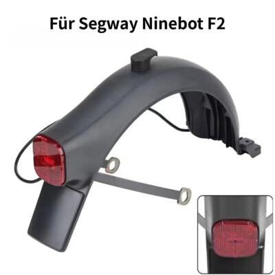Elektroroller Hinteres Schutzblech Kotflügel Rücklicht Set für Segway Ninebot F2