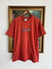 Vintage 90s Nike Orange T-shirt Sz L