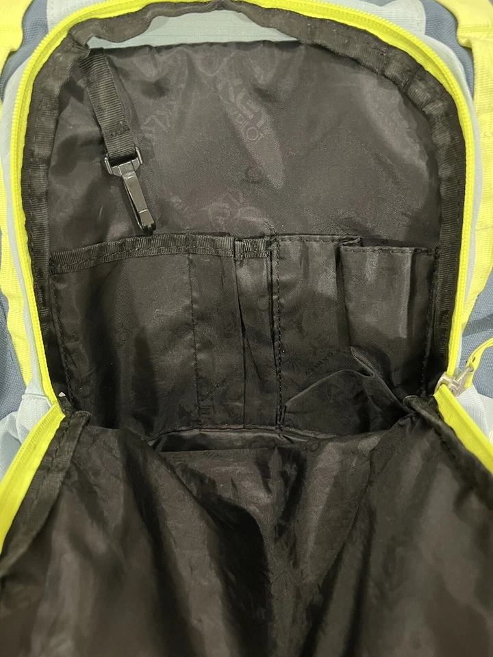 Рюкзак OAKLEY серый/синий желтый солнцезащитные очки мешок ремень и синий рюкзак для гольфа - Изображение 3 из 4