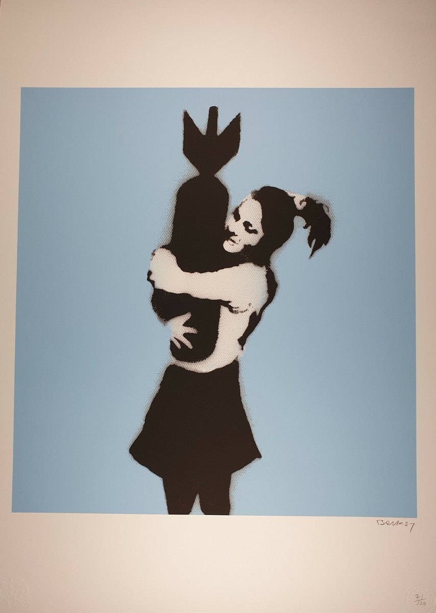 バンクシー Banksy Bomb Hugger エスタンプ リトグラフ s-l1200.jpg