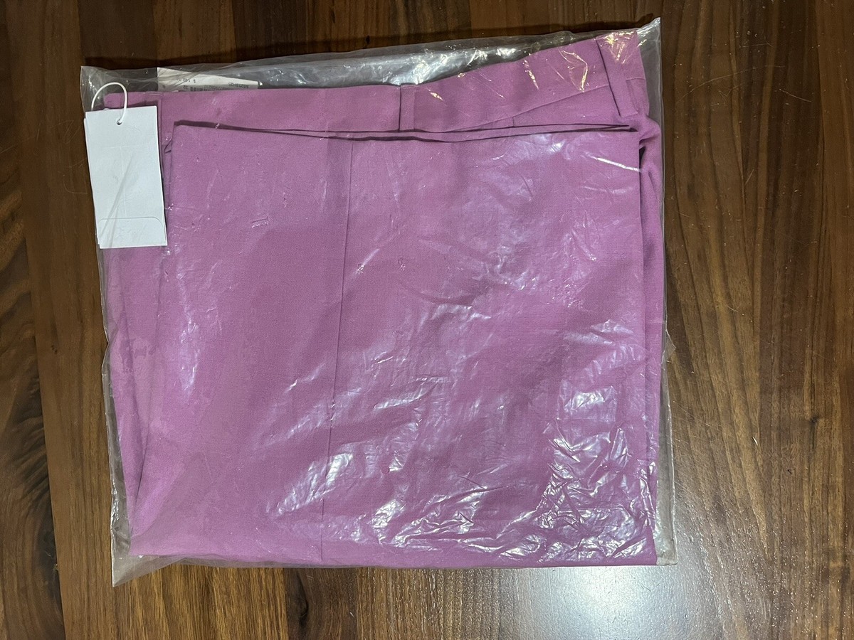 Supreme Wool Trouser Short Pink SS23 Size 32 Wool Blend Pant 