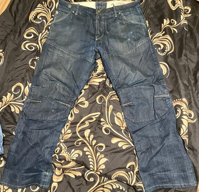 G-Star Raw 3301 W32 L32 Mens Blue Denim Jeans Elwood Handcrafted | eBay