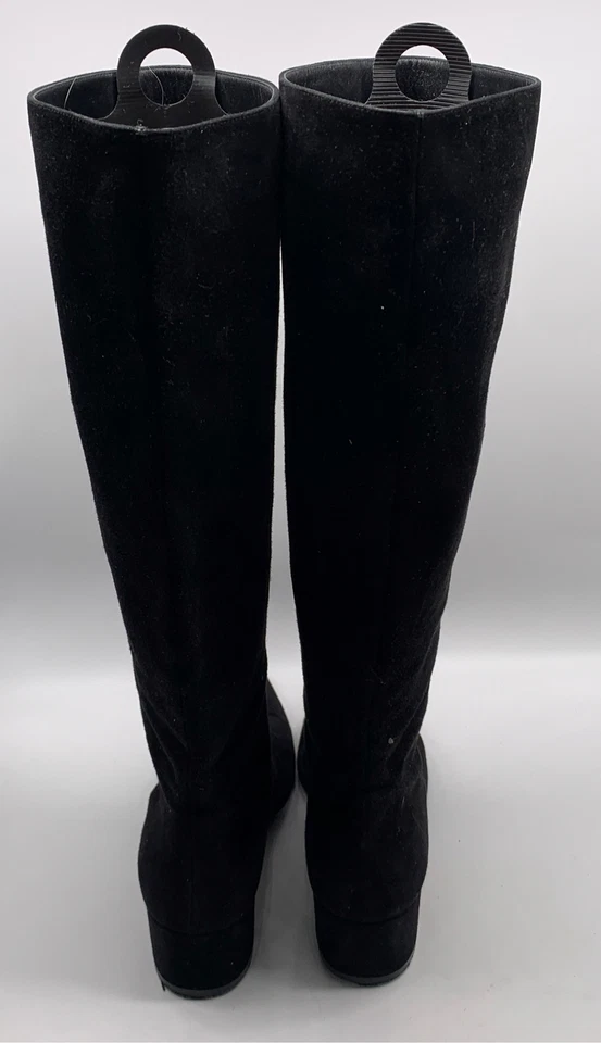 Botas Gianvito Rossi para mujer negras de gamuza punta hasta la rodilla talla 39,5 Foto 4 de 4