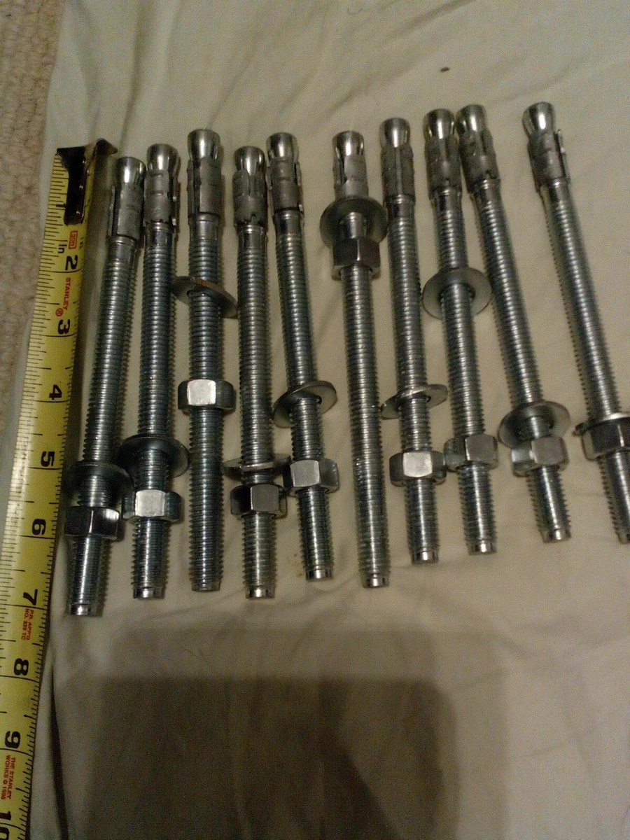 15 HILTI KBTZ Ss304 Kwik Bolt Stainless Steel Anchor Bolt