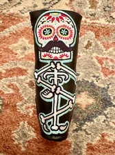 Sugar Skull Golf Serape Skeleton Blade Putter Cover SSG - Rare NEW