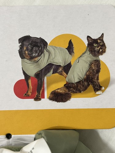 Botas y Barkley Mascotas Chaqueta Amortiguador Talla PEQUEÑA Verde Ropa para Mascotas Nuevo - Imagen 3 de 8
