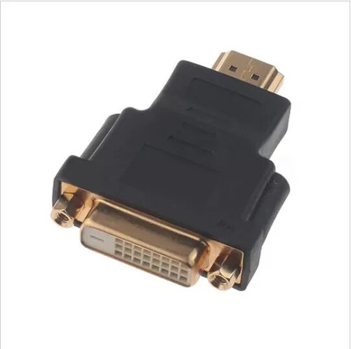 HDMI Male To DVI-D 24+1 Female Socket Adaptor Adapter Converter Joiner - Picture 4 of 4