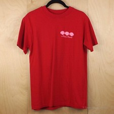 Hanes USA-Made MAUI Tee Shirt Vintage Beefy-T Red Cotton 80s 90s M