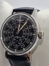 NUOVO! Orologio Pobeda Aviazione Meccanico URSS Polso Sovietico Russo Raro Uomo
