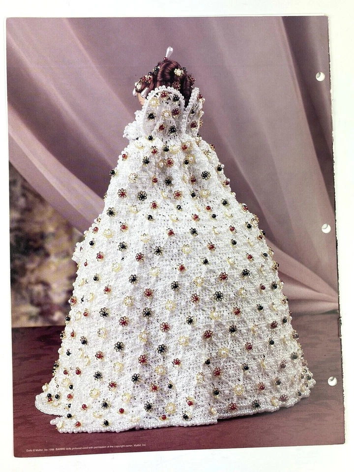 Annie's Attic Crochet Queen Elizabeth 1 The Royal Court Collection Fashion Doll - Image 2 of 4