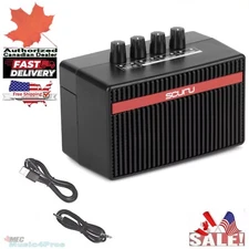 Caline S1 G Mini Guitar Amplifier Amp Speaker 5W Headphone Out USB Power Cable