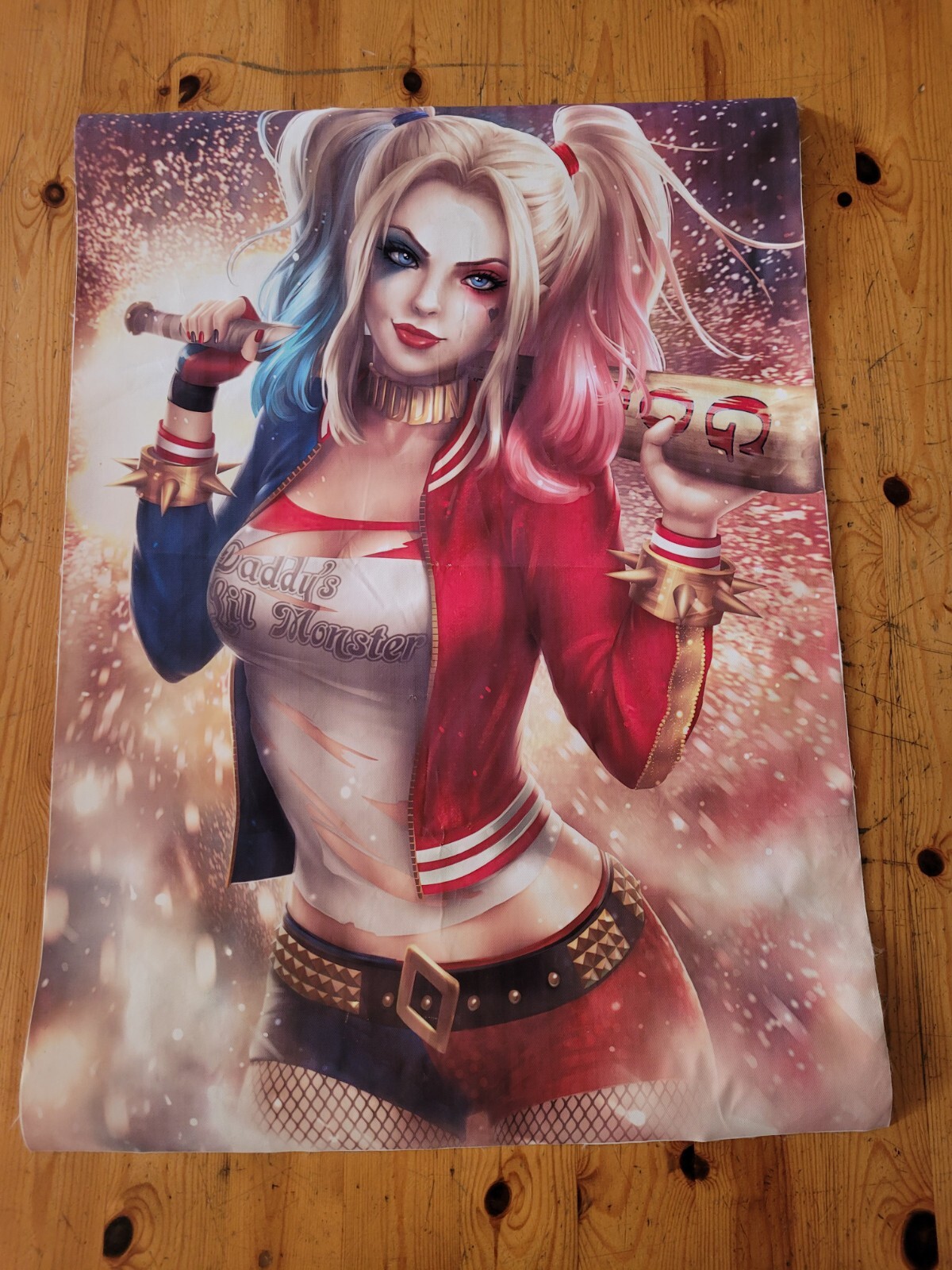 Poster Harley Quinn en toile 50x69 cm pour exprimer votre passion pour DC Comics