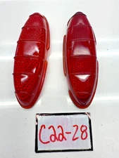 OEM 1940 - 1950 Ford Glass Tail Light Lens Glo-Brite / Stimsonite 214-314 C22-28