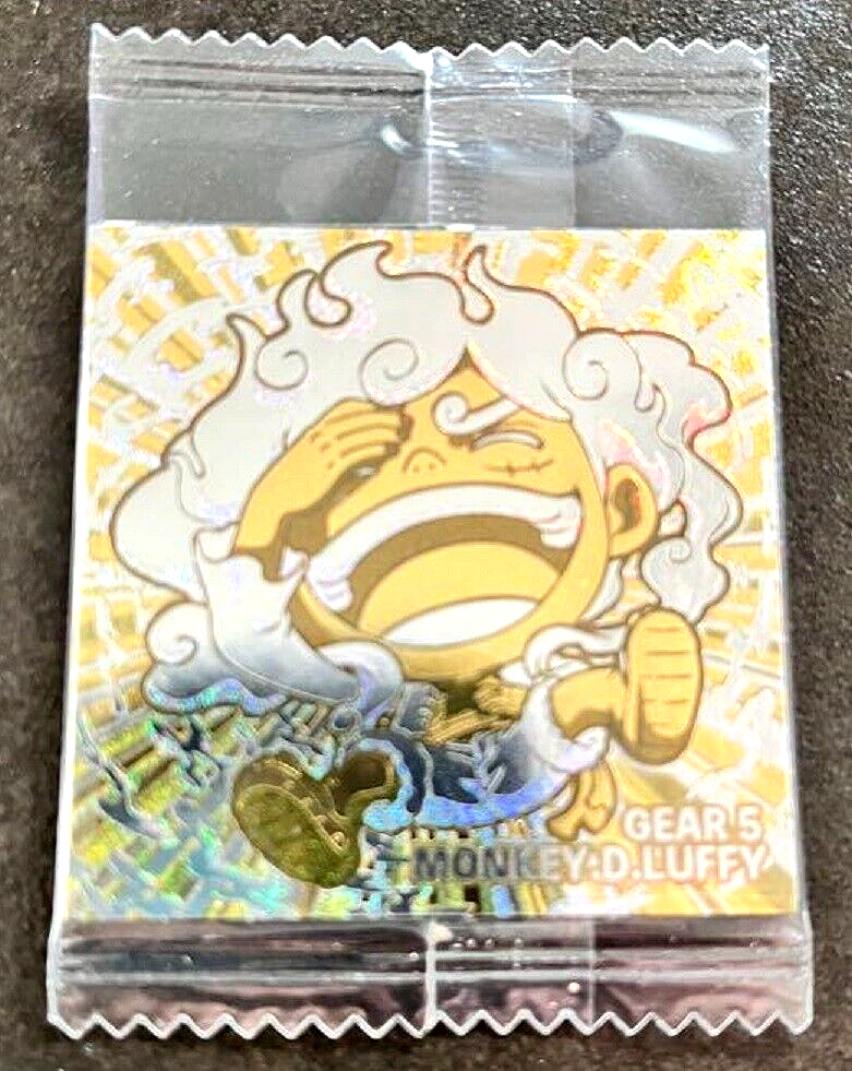 Monkey.D.Luffy (Gear 5) シークレット One Piece Gear 5 Monkey D Luffy SW6-33 SEC Wafer Seal Log.6