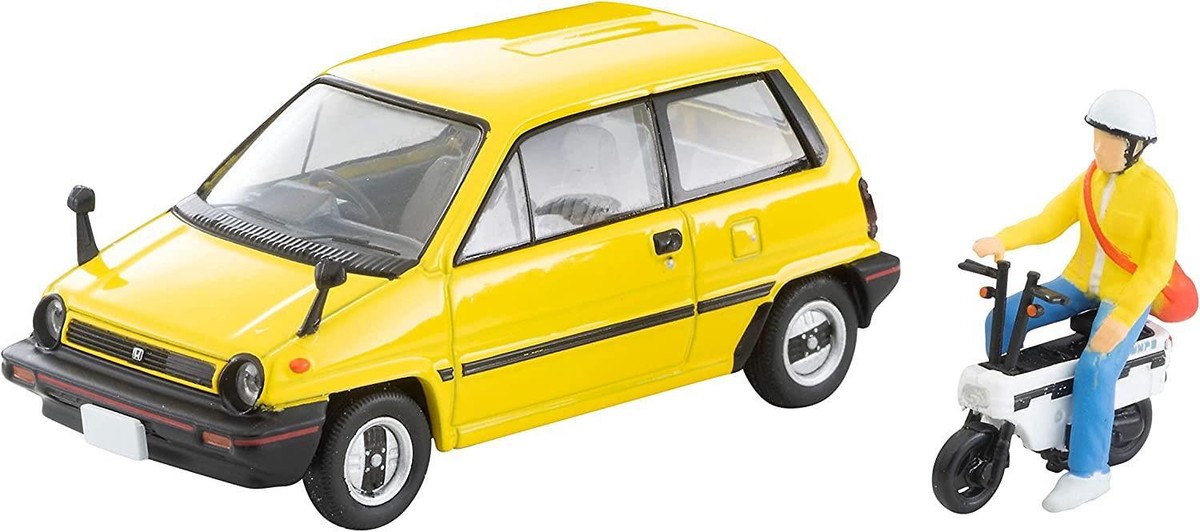 Tomica Limited Vintage Neo 1/64 LV-N272b Honda City R Yellow with