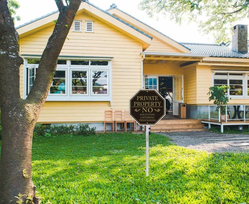 No Soliciting Sign for House, Large Private Property No Trespassing Sign, 10 ... - 第 4/6 張圖片
